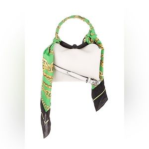 Balenciaga crossbody handle bag in resort white 7.5”W x 5” H excellent condition